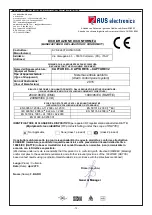 Preview for 70 page of AVS Electronics CAPTURE 16 Installation And Programming Manual