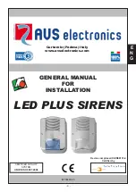 Preview for 9 page of AVS Electronics CITY CARB.LEDPlus General Manual For Installation