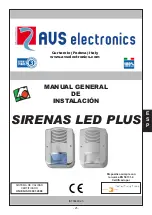 Preview for 25 page of AVS Electronics CITY CARB.LEDPlus General Manual For Installation