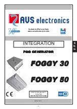 Preview for 9 page of AVS Electronics FOGGY 30 Manual