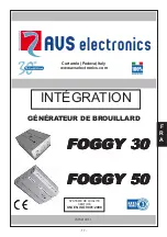 Preview for 17 page of AVS Electronics FOGGY 30 Manual