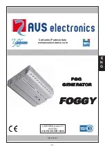 Preview for 21 page of AVS Electronics FOGGY Manual