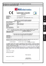 Preview for 21 page of AVS Electronics INTW4S Manual