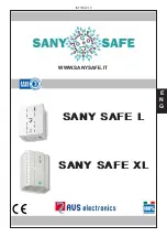 AVS Electronics SANY SAFE L Manual preview