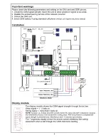 Предварительный просмотр 4 страницы AVS Electronics VECTOR Plus Installation Manual