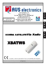 AVS Electronics XSATWS Installation Manual preview