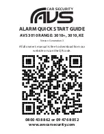 AVS AVS 3010 Quick Start Manual preview