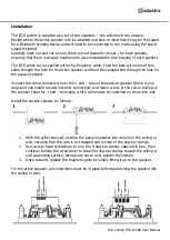 Предварительный просмотр 3 страницы Avsl Adastra BCS Series User Manual