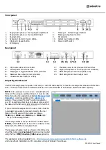 Предварительный просмотр 3 страницы Avsl adastra DM-8 User Manual