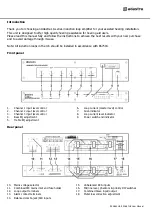 Предварительный просмотр 3 страницы Avsl Adastra LA Series User Manual