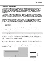 Предварительный просмотр 5 страницы Avsl Adastra LA Series User Manual