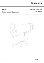 Avsl Adastra RM10 User Manual предпросмотр