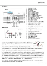 Preview for 3 page of Avsl Adastra SA Series User Manual