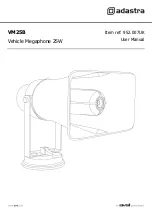 Avsl adastra VM25B User Manual preview