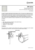 Avsl av:link MPS Series User Manual предпросмотр