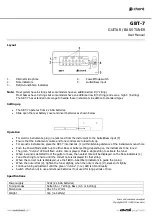 Предварительный просмотр 2 страницы Avsl Chord CAL63PK User Manual