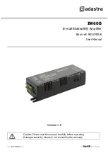 Preview for 1 page of Avsl IW60B User Manual