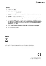 Предварительный просмотр 2 страницы Avsl mercury LT-138PUK User Manual