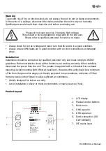 Предварительный просмотр 2 страницы Avsl qtx LED DERBY IV User Manual