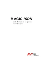 Предварительный просмотр 1 страницы AVT MAGIC ISDN Hardware Description