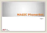 Preview for 53 page of AVT MAGIC PhonerSet Series Quick Manual