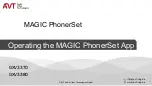 Preview for 30 page of AVT MAGIC PhonerSet Quick Manual