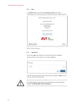 Предварительный просмотр 46 страницы AVT MAGIC TBR Hardware And Software Manual