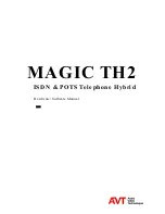 Preview for 1 page of AVT MAGIC TH2 Hardware Manual