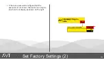 Preview for 136 page of AVT MAGIC THipPro Lite Configuration Manual