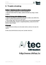 Preview for 18 page of Avtec XFD057 Owner'S Manual