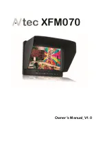 Предварительный просмотр 1 страницы Avtec XFM070 Owner'S Manual