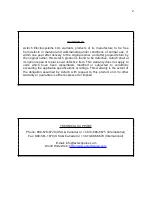 Предварительный просмотр 2 страницы AVTECH ELECTROSYSTEMS AVR-3HE-B Instructions Manual