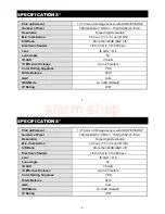 Preview for 8 page of Avtech AVC467A User Manual