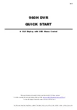 Preview for 2 page of Avtech AVC708H Quick Start Manual