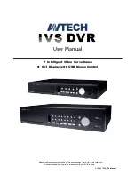 Avtech AVD 748 User Manual preview