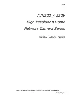 Предварительный просмотр 1 страницы Avtech AVN222 Installation Manual