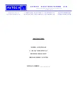 Предварительный просмотр 1 страницы Avtech AVR-EB2A-B Instructions Manual