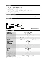 Предварительный просмотр 2 страницы Avtech AVT1105XT User Manual