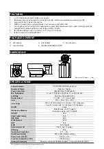 Предварительный просмотр 2 страницы Avtech AVT553B User Manual