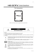 Preview for 1 page of Avtech AVX920 Instructions