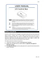 Preview for 1 page of Avtech AVX951A User Manual