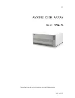 Preview for 1 page of Avtech AVX992 User Manual