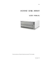 Avtech AVX993 User Manual preview