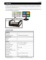 Предварительный просмотр 2 страницы Avtech AVX993 User Manual