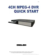 Предварительный просмотр 1 страницы Avtech CPD560 Quick Start Manual