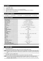 Preview for 2 page of Avtech DG-105A User Manual