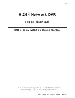 Avtech DR163 User Manual preview