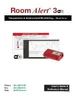 Avtech Room Alert 3 Wi-Fi User'S Manual & Reference Manual preview