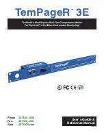 Preview for 1 page of Avtech TemPageR 3E User'S Manual & Reference Manual