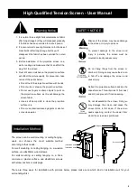 Предварительный просмотр 7 страницы Avtek Tension User Manual